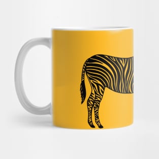 Zebra - I'm Alive! - meaningful African animal design Mug